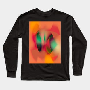 Colorful Misty Gradient 09 - Fever Colors Long Sleeve T-Shirt